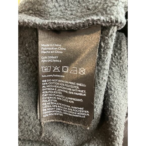 Led Zeppelin H&M U.S. Tour 1975 Print Crewneck Sweatshirt Men’s Size 2XL - Picture 6 of 6